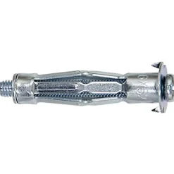 O91 Cheville À Bascule-Fischer HM 4 x 45 S cheville métal pour corps creux 45 mm, perceuse 8 mm, pack 50