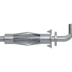 O91 Fischer HM 5 x 65 WH K NV Cheville métallique pour corps creux avec crochet coudé - pack de 4