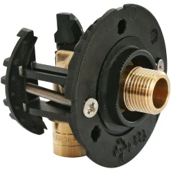Somatherm for you Tube Et Raccord Per-Fixation pour robinetterie de WC pour PER Ø12 raccord à glissement sortie mâle 12/17 (3/8")
