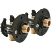 Somatherm for you Fixation pour robinetterie Lavabo pour PER Ø12 raccord à glissement sortie mâle 12/17 (3/8")