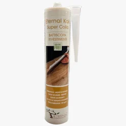 Eternal Parquet 12 flacons de 310gr ETERNAL KOLL Super colle pour plinthes, panneaux acoustiques et PVC SANS SOLVANTS