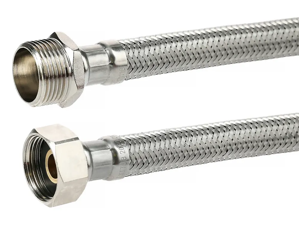 Garis Flexible Robinetterie-Flexible ACS sanitaire Mâle Femelle 15/21 - 500mm - - F01MF0500-15