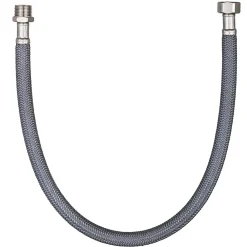 Flomasta Flexible Robinetterie-Flexible d'alimentation Mâle/Femelle 15x21 longueur 30 cm