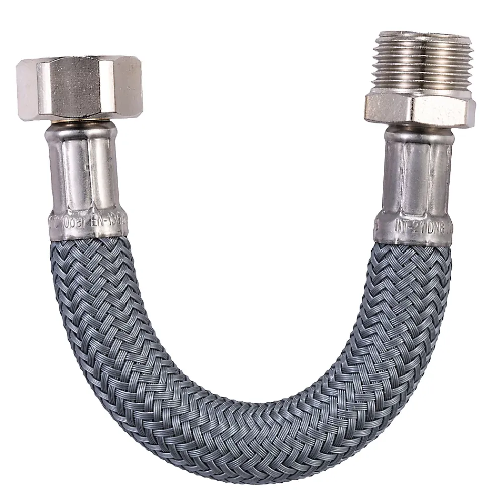 Flomasta Flexible d'alimentation Mâle/Femelle 12x17 longueur 15 cm