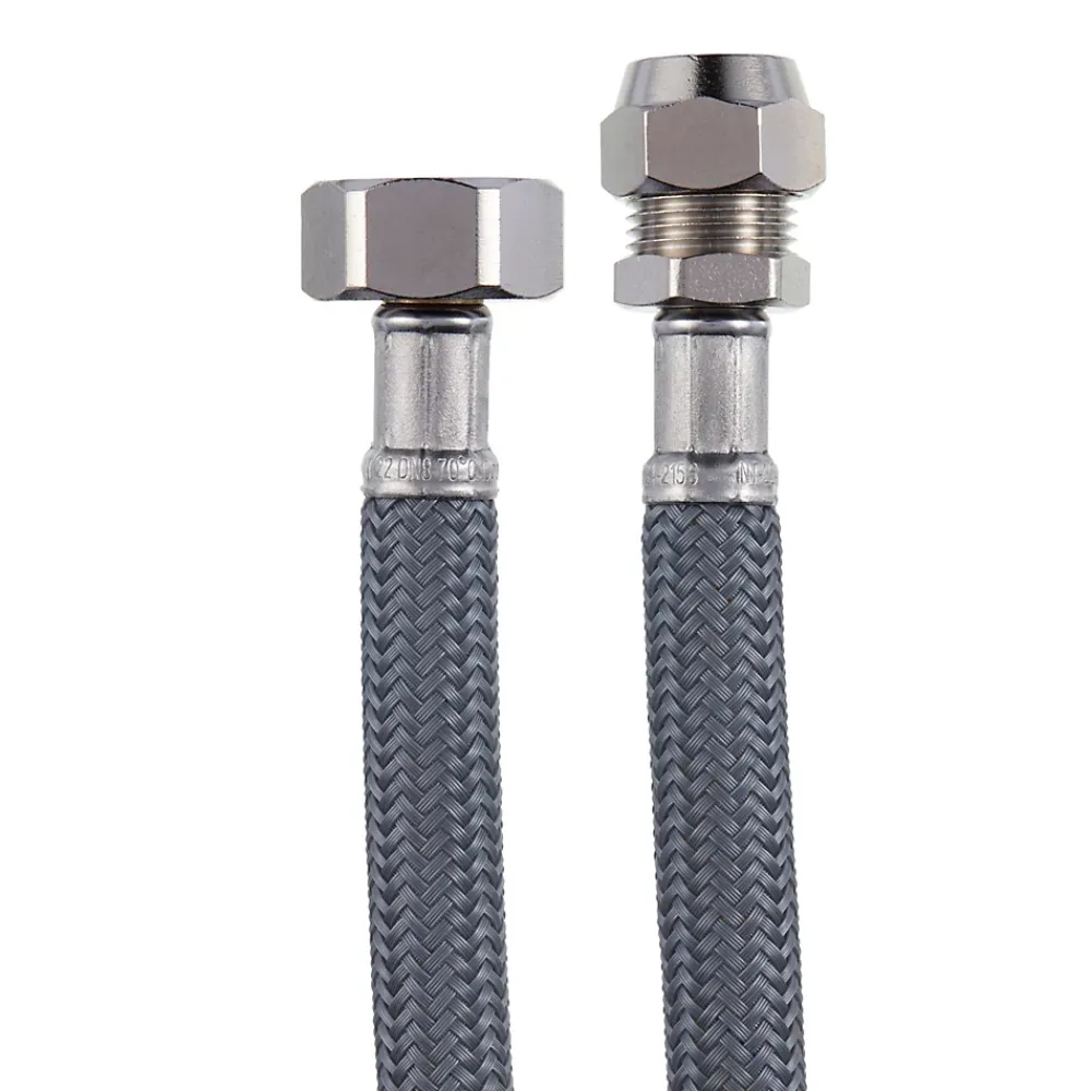 Flomasta Flexible Robinetterie-Flexible d'alimentation Femelle/Femelle 12 mm 15x21 longueur 30 cm