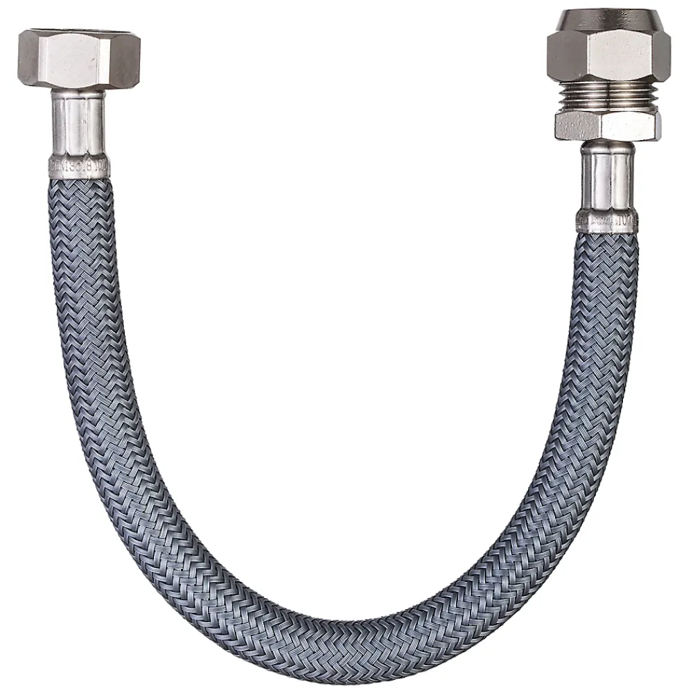 Flomasta Flexible Robinetterie-Flexible d'alimentation Femelle/Femelle 15x21 longueur 30 cm