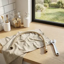 Diall Flexible d'alimentation mâle femelle 15x21, longueur 50 cm