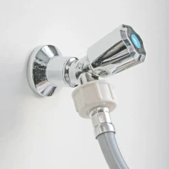 Somatherm for you Flexible d'alimentation pour machine à laver raccords droits F-F coudé 3/4", L. 2m