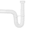 Wirquin Evacuation De Lavabo-Vasque-Flexible extensible blanc 32mm