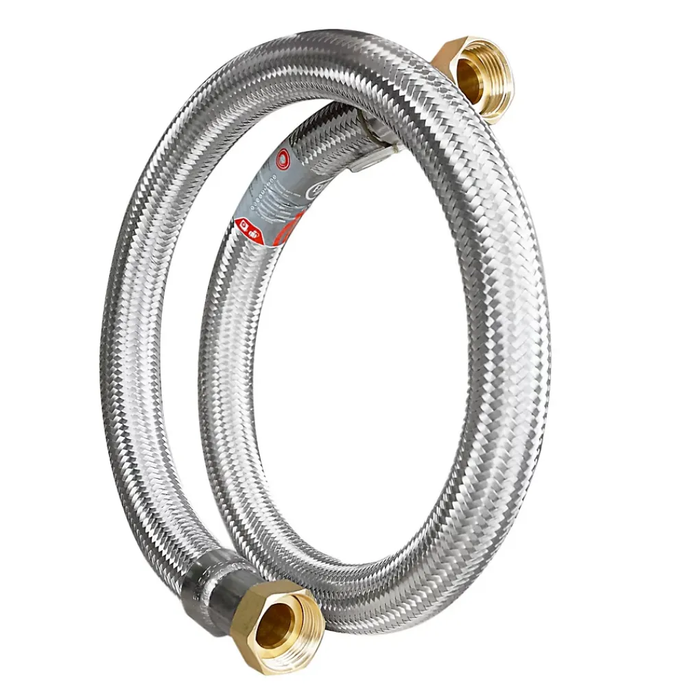 Isoflex Flexible Robinetterie-Flexible Inox 19mm Intérieur F-f 3/4" (20/27) Longueur 50cm