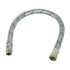 Isoflex Flexible Robinetterie-Flexible Inox 40mm Intérieur M-f 1