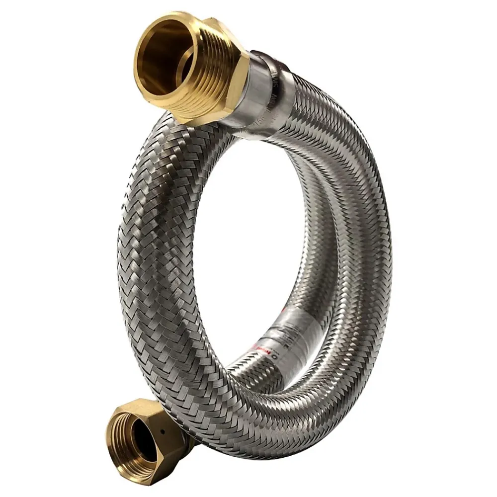 Isoflex Flexible Inox 50mm Intérieur M-f 2" (50/60) Longueur 80cm