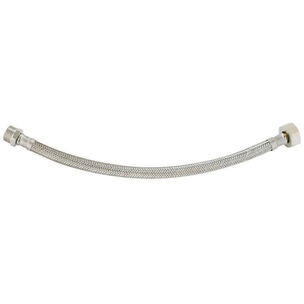 Somatherm for you Flexible sanitaire DN8 mâle/femelle 15x21, 30 cm (Mâle et écrou tournant)