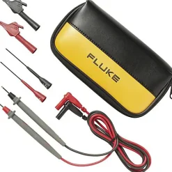 3M France Testeur De Tension-Fluke TL80A-1 Set de cordons de mesure sécurité 4 mm silicone, 1,5 m, 10 A, CAT II 300 V