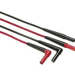 3M France Testeur De Tension-Fluke TL224 - Set de cordons de mesure de sécurité 1,5 m banane mâle 4 mm noir et rouge