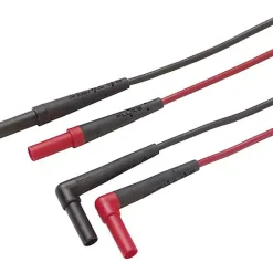 3M France Testeur De Tension-Fluke TL224 - Set de cordons de mesure de sécurité 1,5 m banane mâle 4 mm noir et rouge