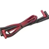 3M France Fluke TL222 Set de cordons de mesure de sécurité 1,5 m banane mâle 4 mm noir et rouge