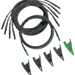 3M France Testeur De Tension-Fluke TLS430 jeu de cordons de mesure de sécurité 5 pièces 4 mm CAT IV 600 V, CAT III 1000 V