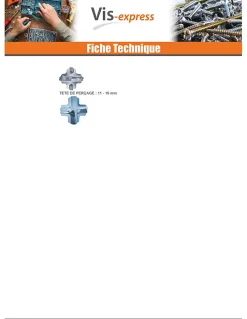 Fischer Ferrure-Foret au carbure SDS Plus IV Quattric II