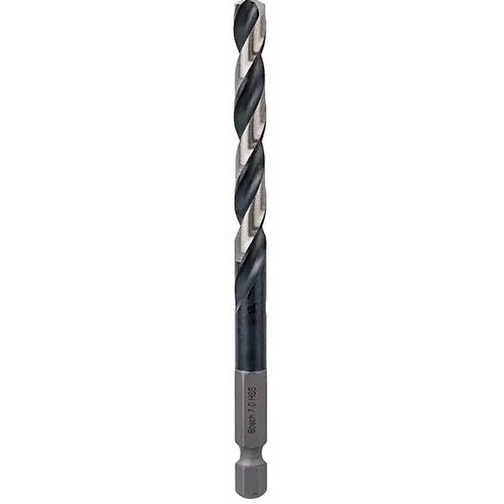 Bosch Professional Foret métal diamètre 7 x 109mm longueur utile 69mm - queue 6 pans 1/4'' - BOSCH - 2608577060