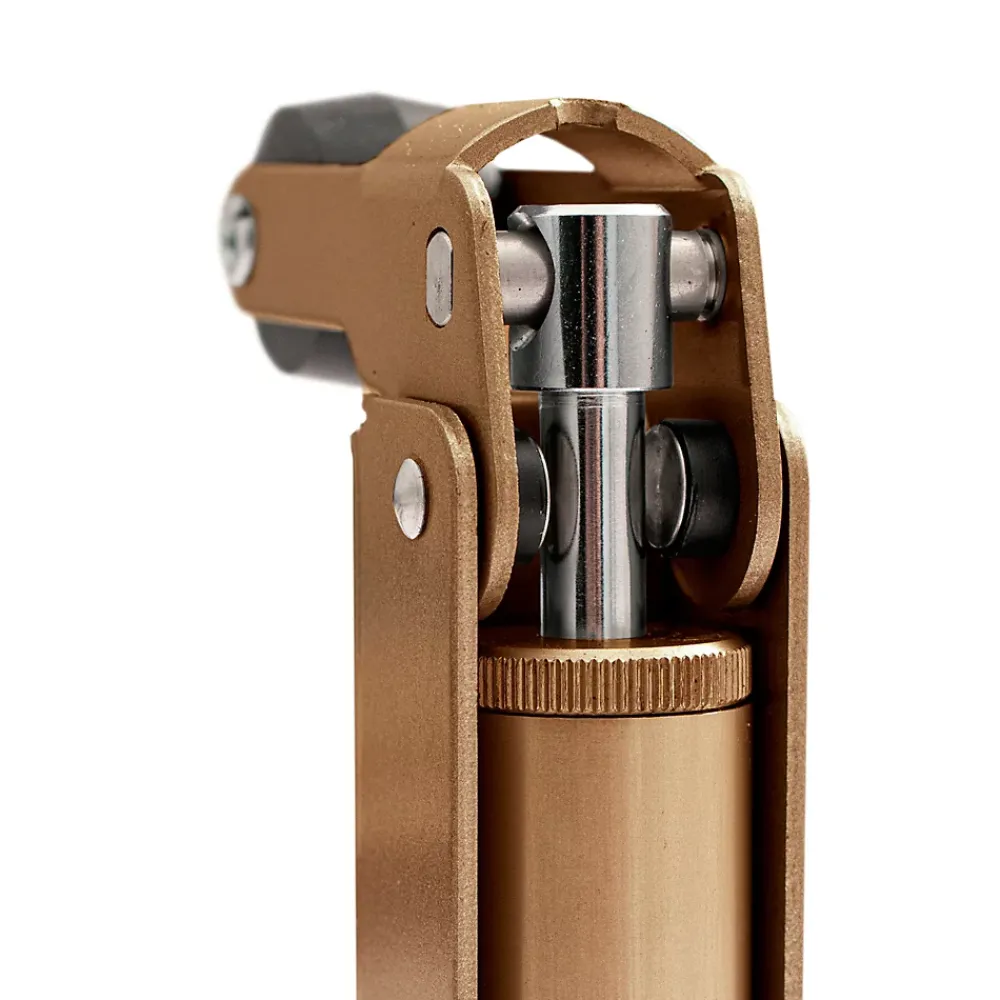 Hardwarexchange Frein de rétention Réglable force 60 a 80 N aluminium anodisé bronze, pour porte jusquà 80 KG.