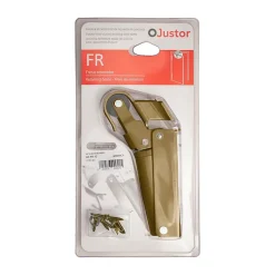 Hardwarexchange Frein de rétention Réglable force 30 a 60 N aluminium anodisé bronze pour porte jusquà 40 KG