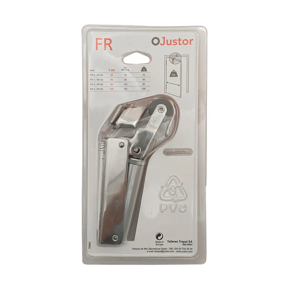 Hardwarexchange Frein de rétention Réglable force 60 a 80 N, en inox 304, pour porte jusquà 80 KG.