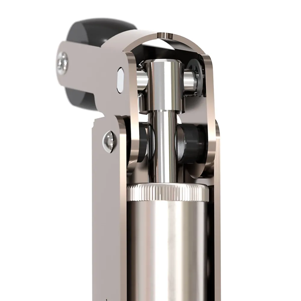 Hardwarexchange Ferme-Porte-Frein de rétention Réglable force 1 a 30 N totalement en acier inox AISI 304 pour porte jusquà 15 KG