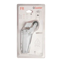 Hardwarexchange Ferme-Porte-Frein de rétention Réglable force 60 a 80 N aluminium anodisé argent, pour porte jusquà 80 KG.
