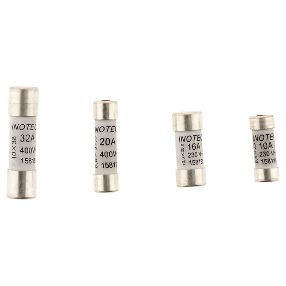 Zenitech 12 fusibles céramique 32A max + voyant