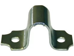 Afbat Accessoire Pour Volet, Fenêtre Et Portail-Gache pour pêne rond à visser ø12 mm - acier zingué blanc