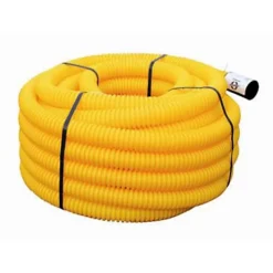 Fitt Gaine pour réseaux enterrés jaune Ø 63 mm x 25 m