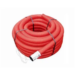 Fitt Gaine pour réseaux enterrés rouge Ø 63 mm x 25 m