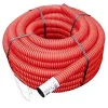 Fitt Gaine Et Drain-Gaine pour réseaux enterrés rouge Ø 90 mm x 15 m