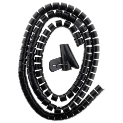 Zenitech Range-Fil Et Cache-Fil|Range-Fil Et Cache-Fil-Gaine range câble diamètre 20mm 1,5m - Noir -