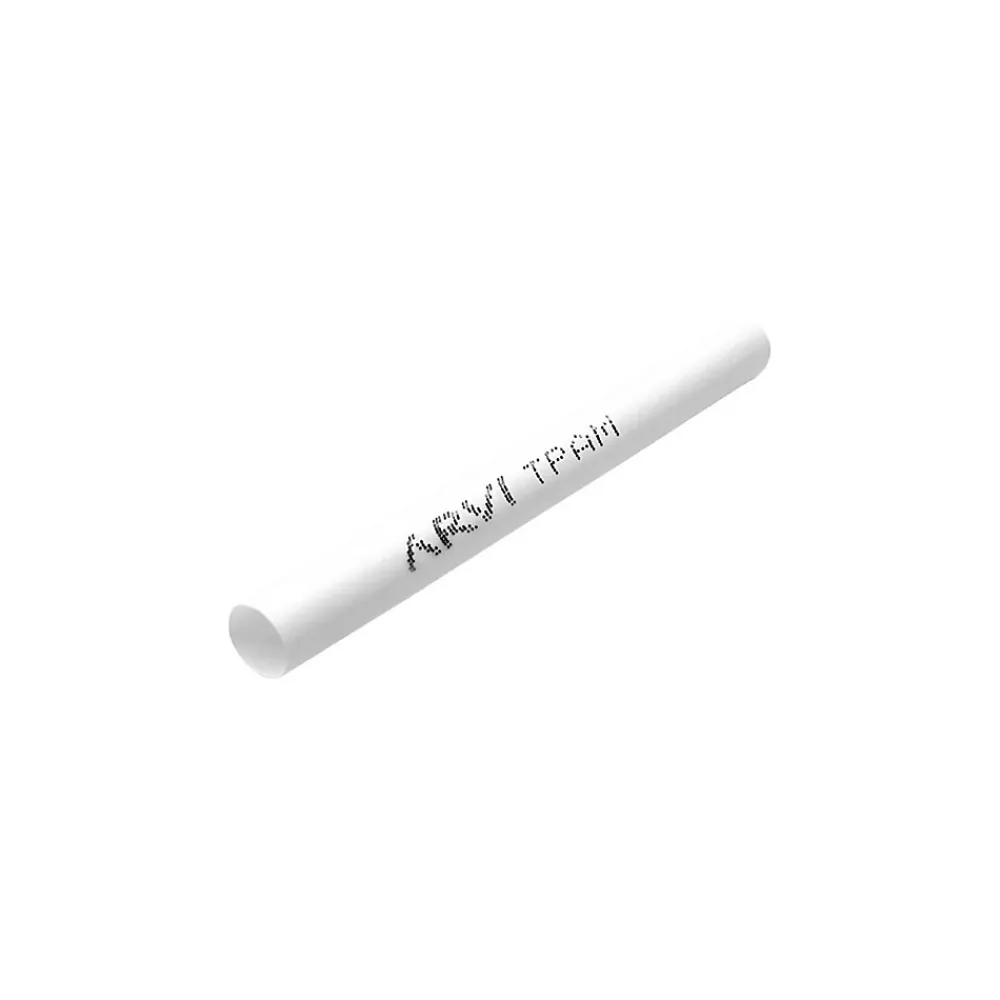 Arvi Gaine Électrique-Gaine Thermorétractable Blanche - 30/15mm - Longueur 1m - Restreint 2:1 - Paroi Fine - Tpam-30.0-br