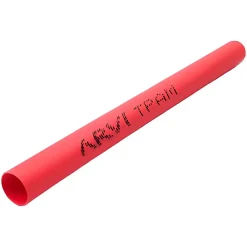 Arvi Gaine Thermorétractable - 30/15mm - Rouge - Longueur 1m - Restreint 2:1 - Paroi Fine - Tpam-30.0-vm