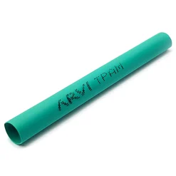 Arvi Gaine Électrique-Gaine Thermorétractable - 20/10mm - Vert/jaune - Longueur 1m - Restreint 2:1 - Paroi Fine - Tpam-20.0-v/a