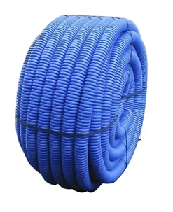Polypipe Gaine TPC annelée bleue - Diamètre: 50 mm - Rouleau de 50 m - BLEUE