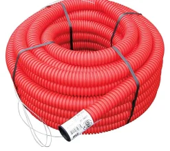 Outile Gaine TPC rouge diamètre 40 mm x 50 mètres