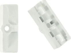Ferco Verrou Et Loquet De Fenêtre-Gâche galet Plastival nylon blanc PVC - - E-19221-00-0-7