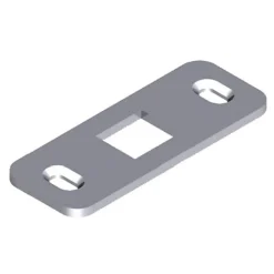 La Croisee Ds Gâche haute + 3 cales pour verrou DANAOS blanc RAL9010 - - DS6359-036