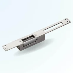 BT SECURITY Serrure Et Gâche Électrique-Gâche électrique 12v à encastrer avec passage de serrure (à émission)