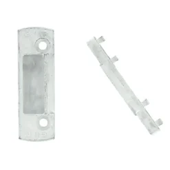 Ferco Gâche pêne demi-tour PVC Zendow / Rehau / Optima - - E-18841-12-0-7