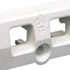 Ferco Verrou Et Loquet De Fenêtre-Gâche tringle double nylon blanc PVC - - E-19222-00-0-7