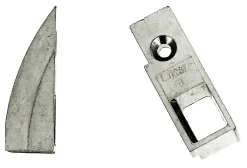 Ferco Verrou Et Loquet De Fenêtre-Gâche tringle simple à toupiller droite bois - - E-11287-00-R-1