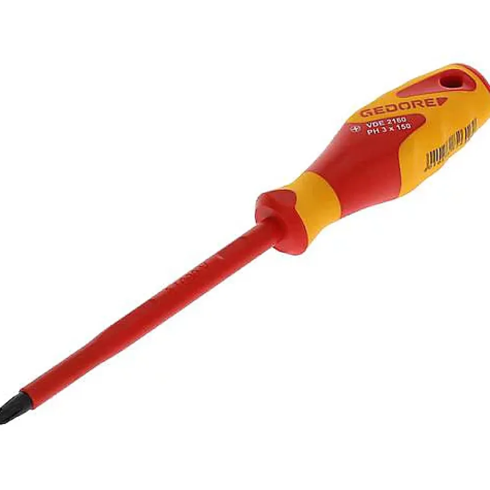Gedore Tournevis D'Électricien-VDE 2160 PH 3 Tournevis cruciforme PH 3 VDE 270 mm 1612131