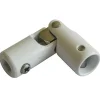 Afbat Genouillère 6 pans 7 mm + ø 12 mm blanc