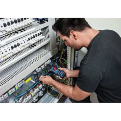 Bosch Multimètre-GFM 1000-15 Professional Multimètre fourche True RMS , mesure AC jusqu'à 200 A, écran LCD inversé