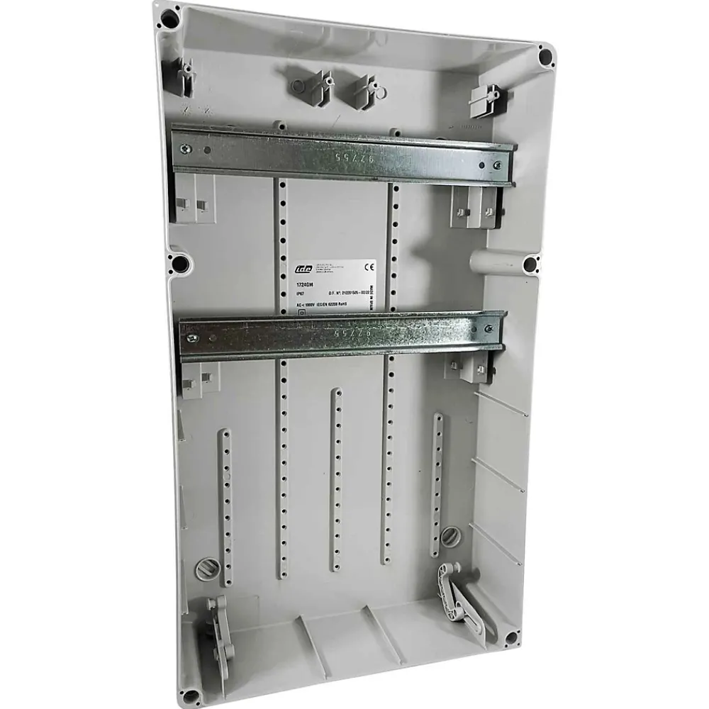 Ide 1724gm - Coffret étanche Ip67 Pour Prise - 2 Rangées De 13 Modules - Pryma